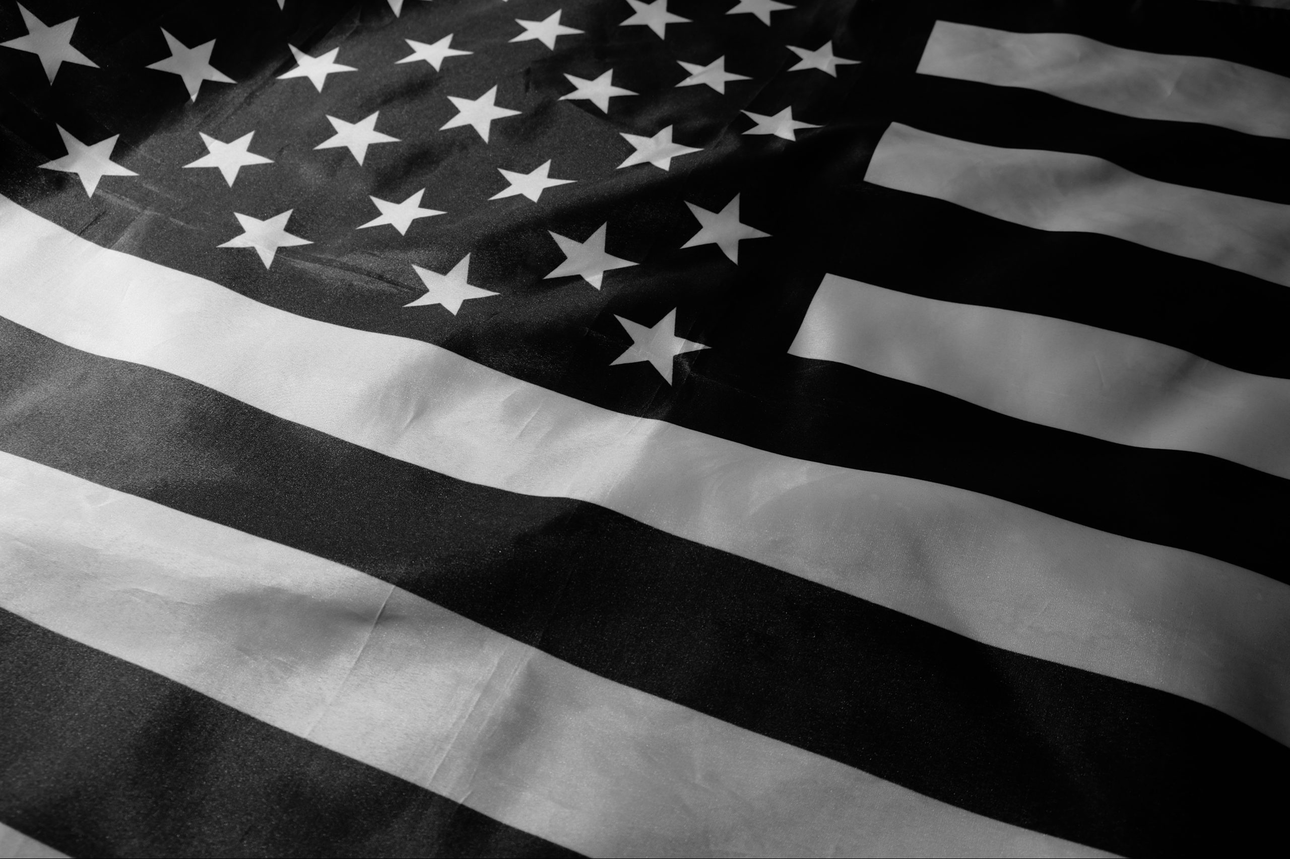 Blacked Out American Flag Wallpapers