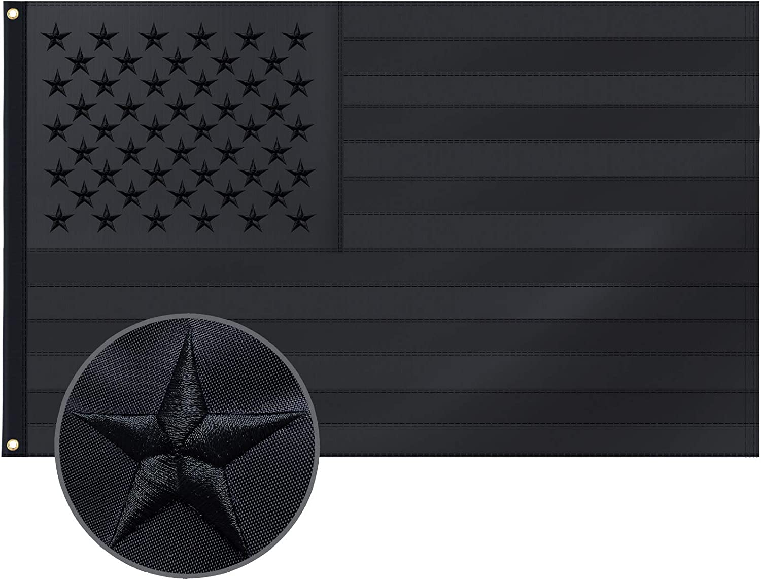 Blacked Out American Flag Wallpapers