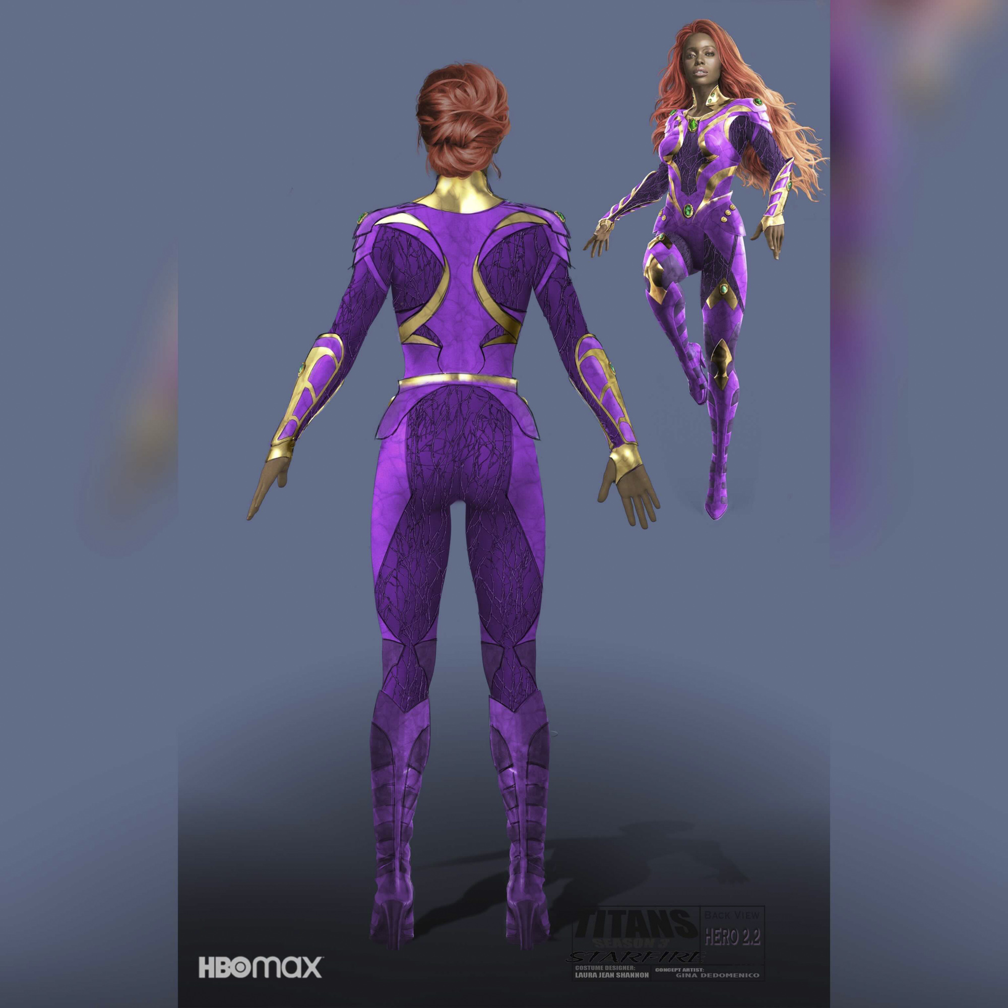 Blackfire Concept Art Hd Titans Show Wallpapers