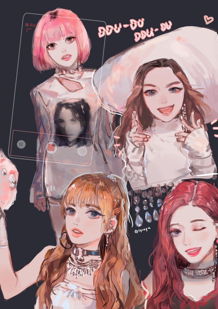 Blackpink Anime Wallpapers