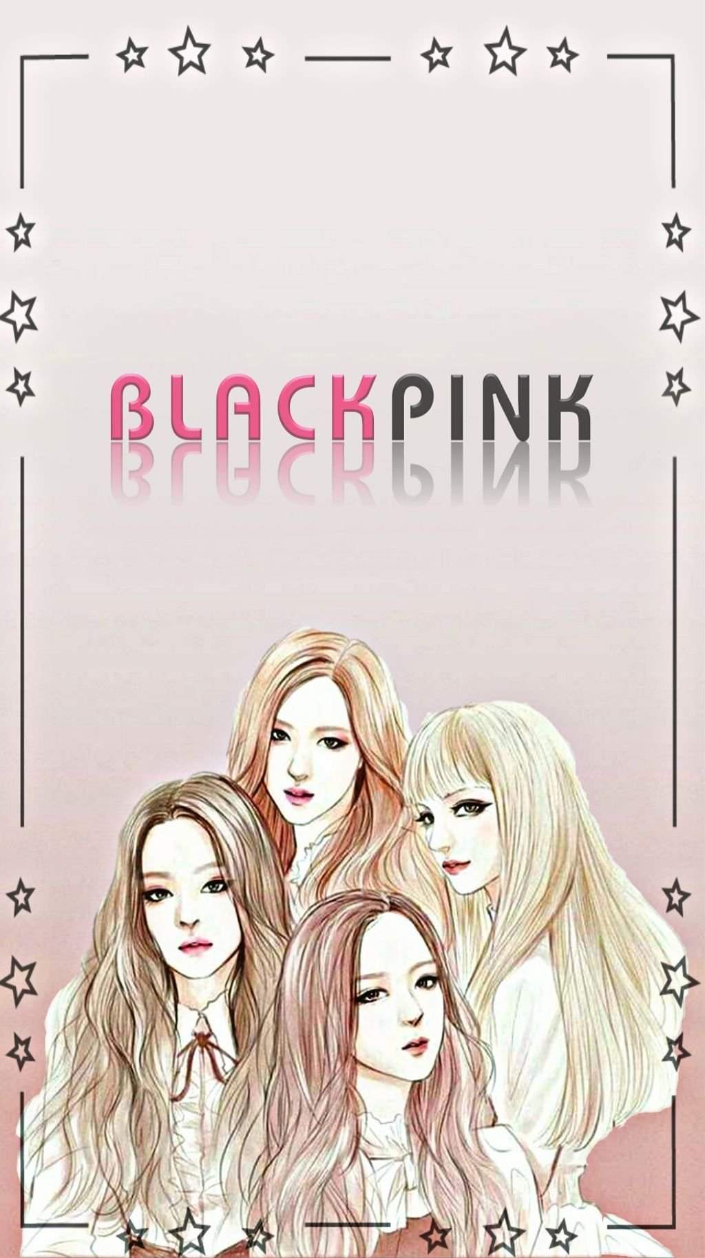 Blackpink Cartoon Wallpapers