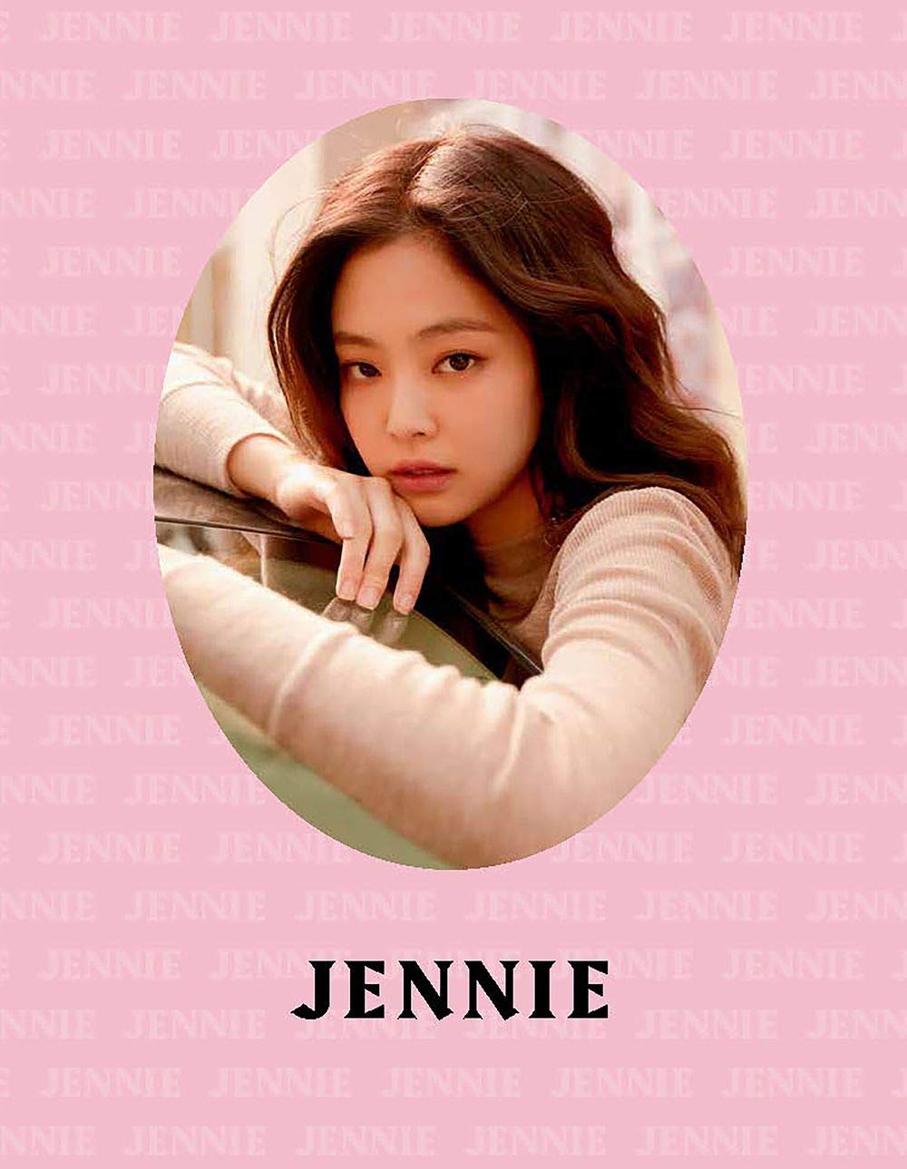 Blackpink Jennie Wink Pink Hair Wallpapers