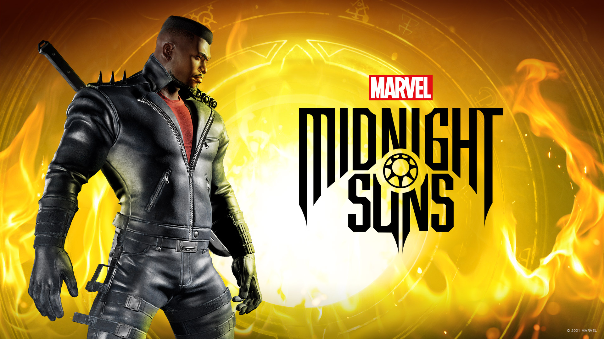 Blade in Marvel's Midnight Suns Wallpapers