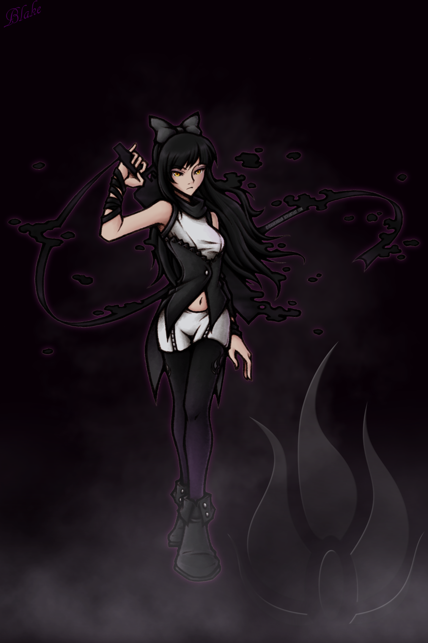 Blake Belladonna Fan Art Wallpapers