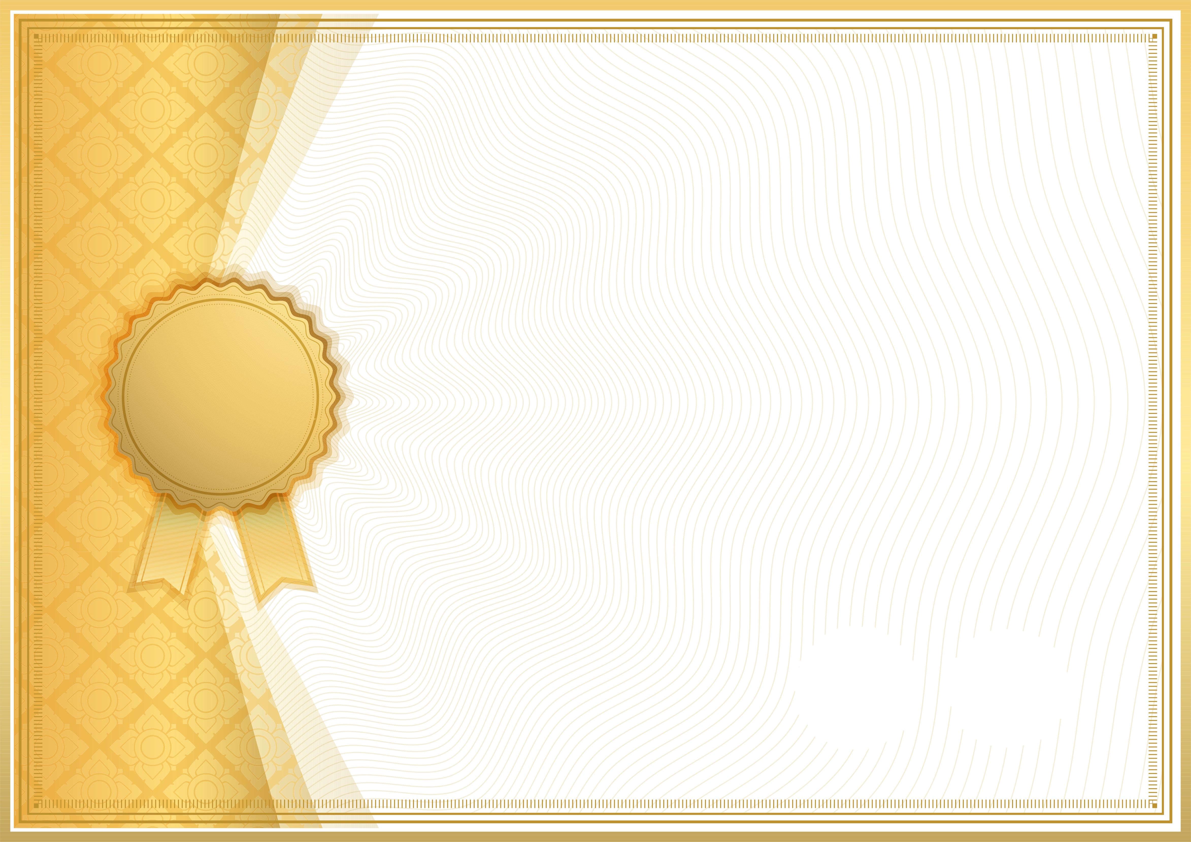 Blank Certificate Design Background Hd