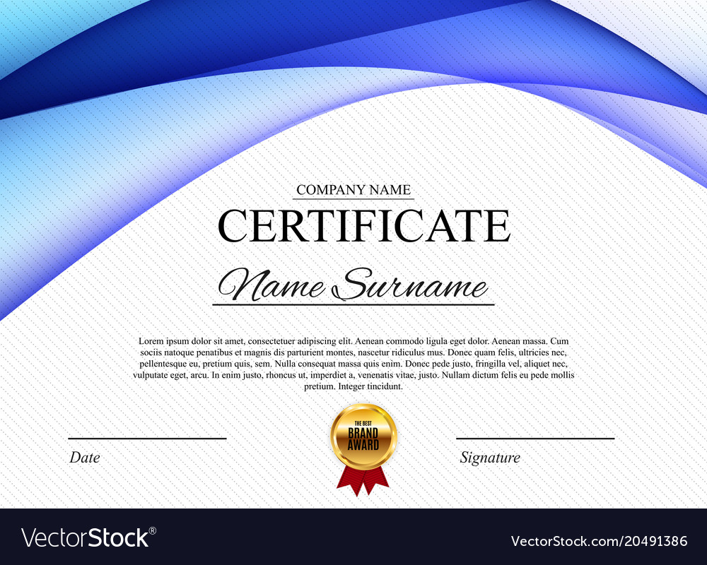 Blank Certificate Design Background Hd