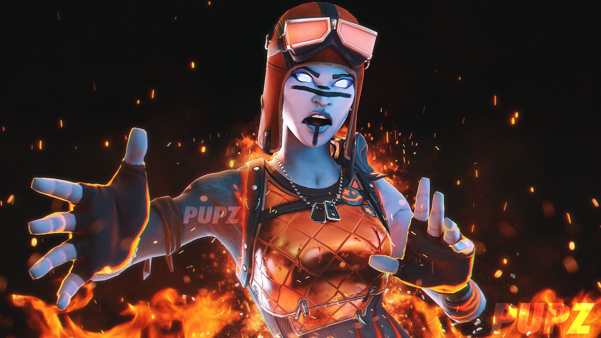 Blaze Fortnite Wallpapers