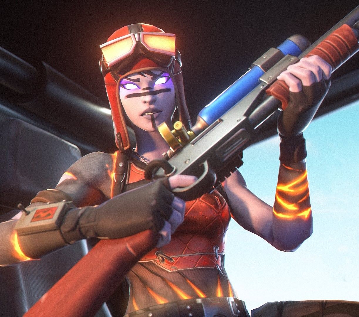 Blaze Fortnite Wallpapers