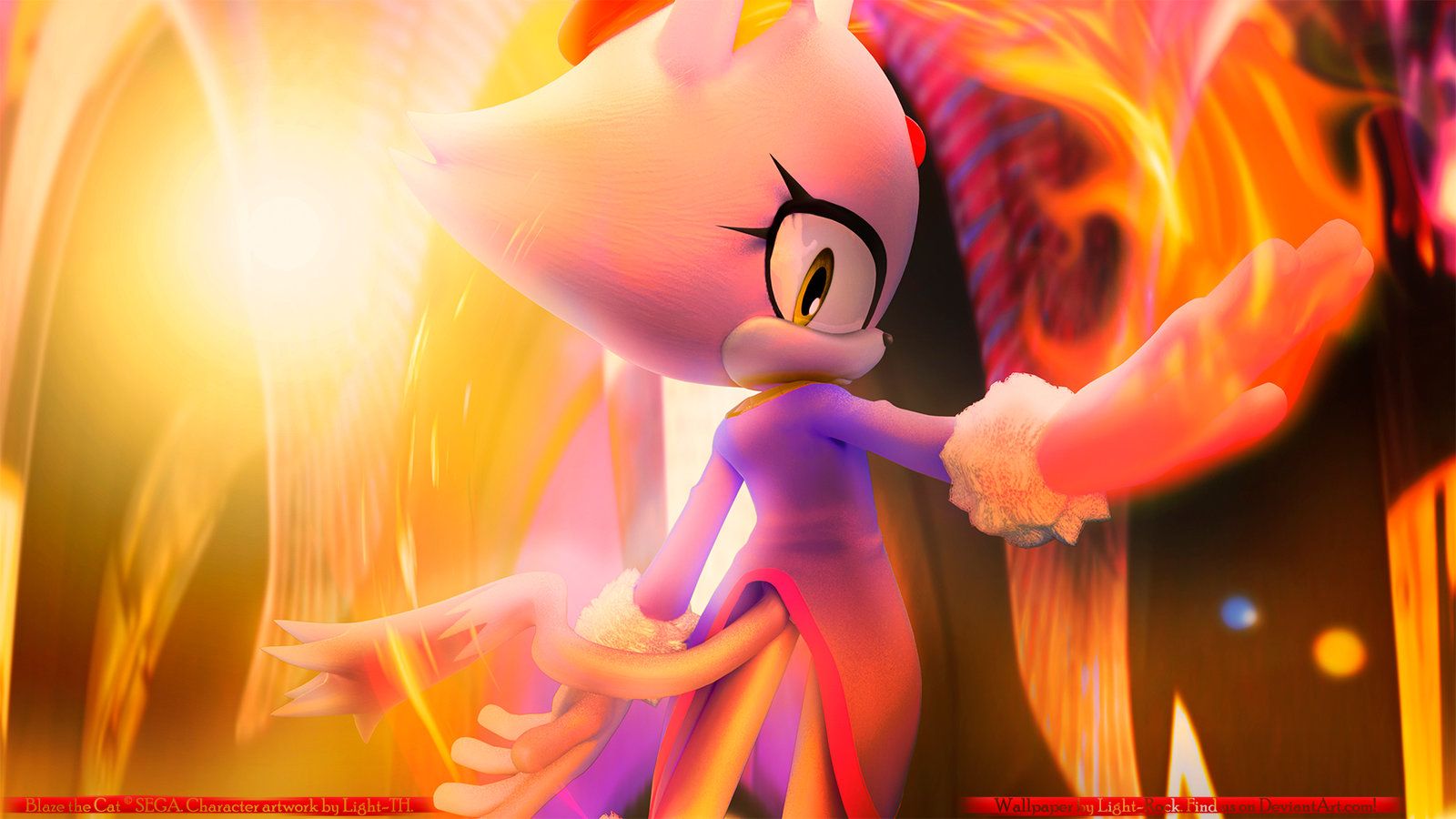 Blaze The Cat Wallpapers