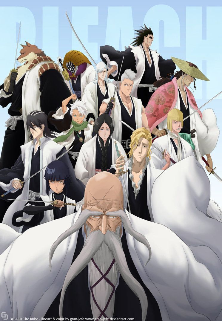 Bleach Captains Wallpapers