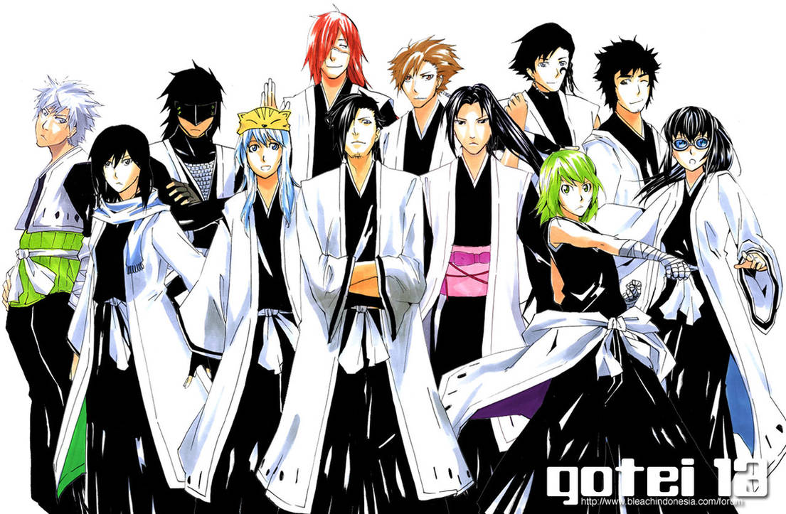 Bleach Captains Wallpapers