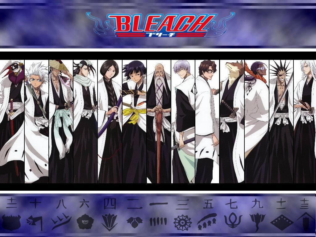 Bleach Captains Wallpapers