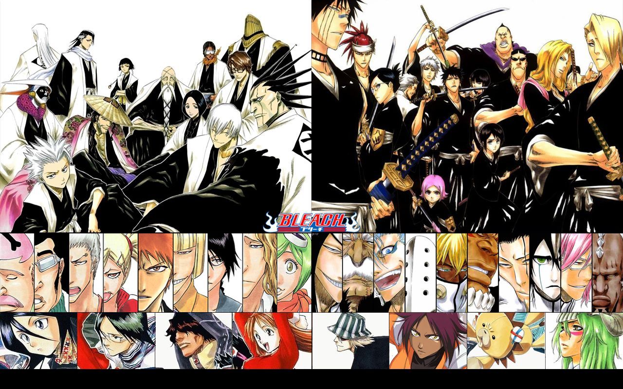 Bleach Captains Wallpapers