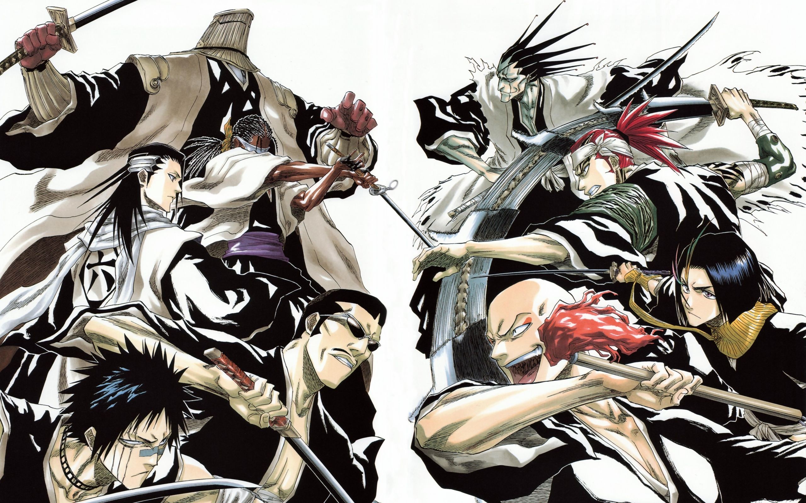 Bleach Captains Wallpapers