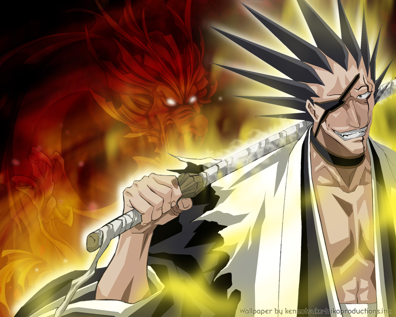 Bleach Kenpachi Zaraki Wallpapers