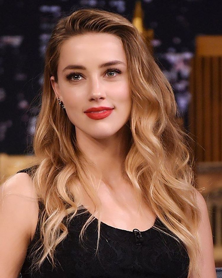 Blond Actress Amber Heard Green Eyes Wallpapers