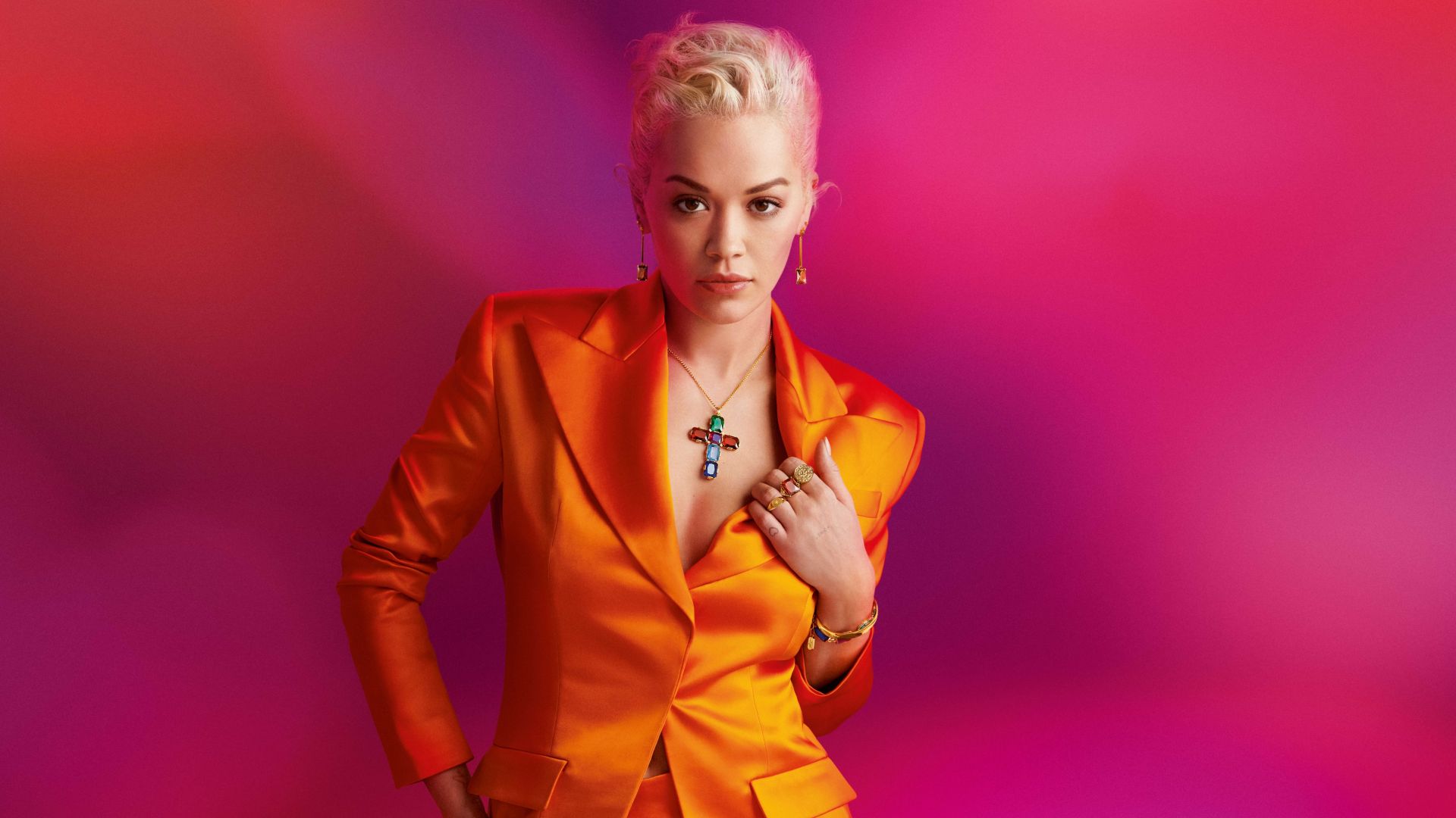 Blond Rita Ora 2019 Wallpapers