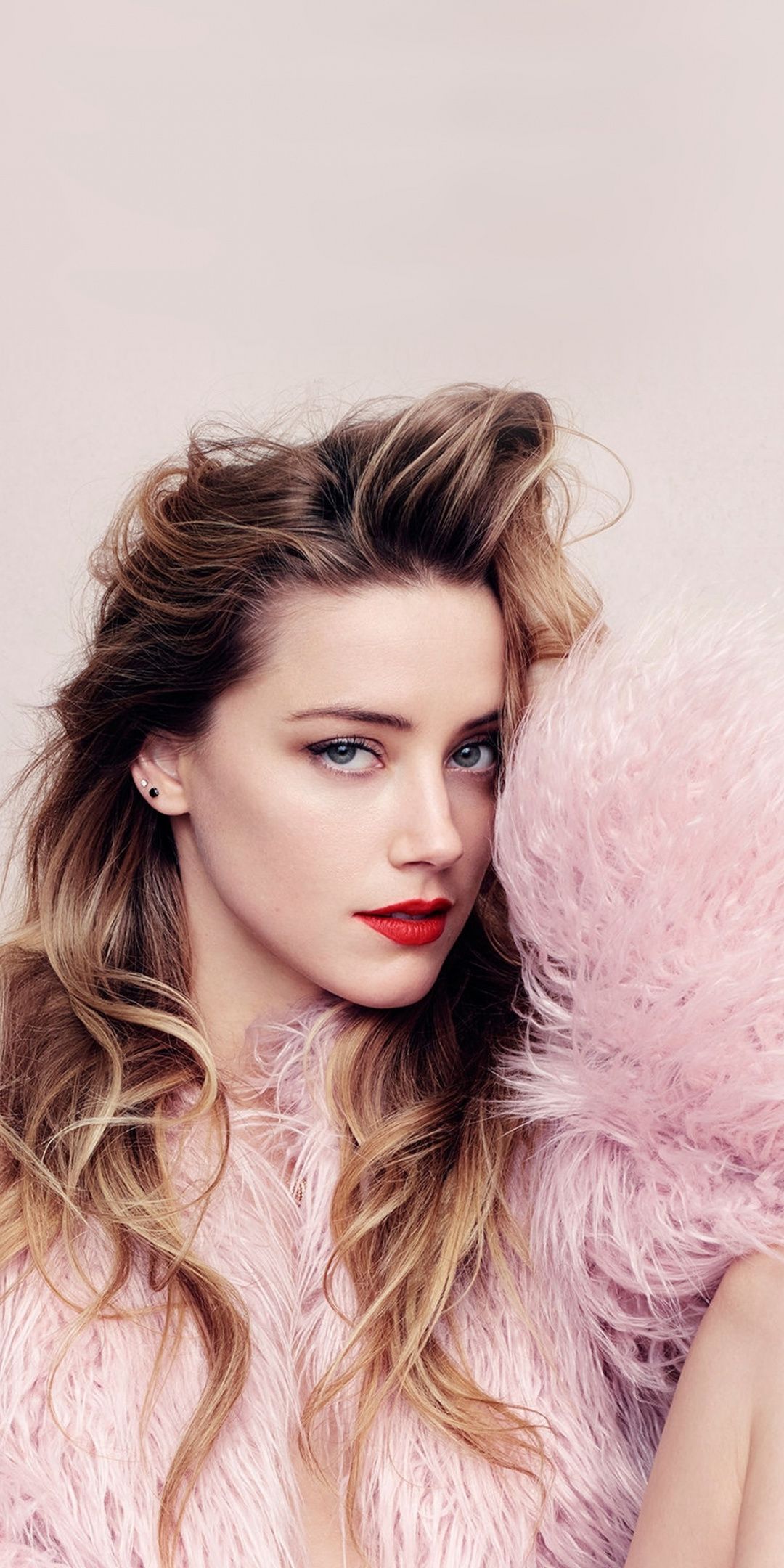 Blonde Actress Amber Heard Blue Eyes Wallpapers