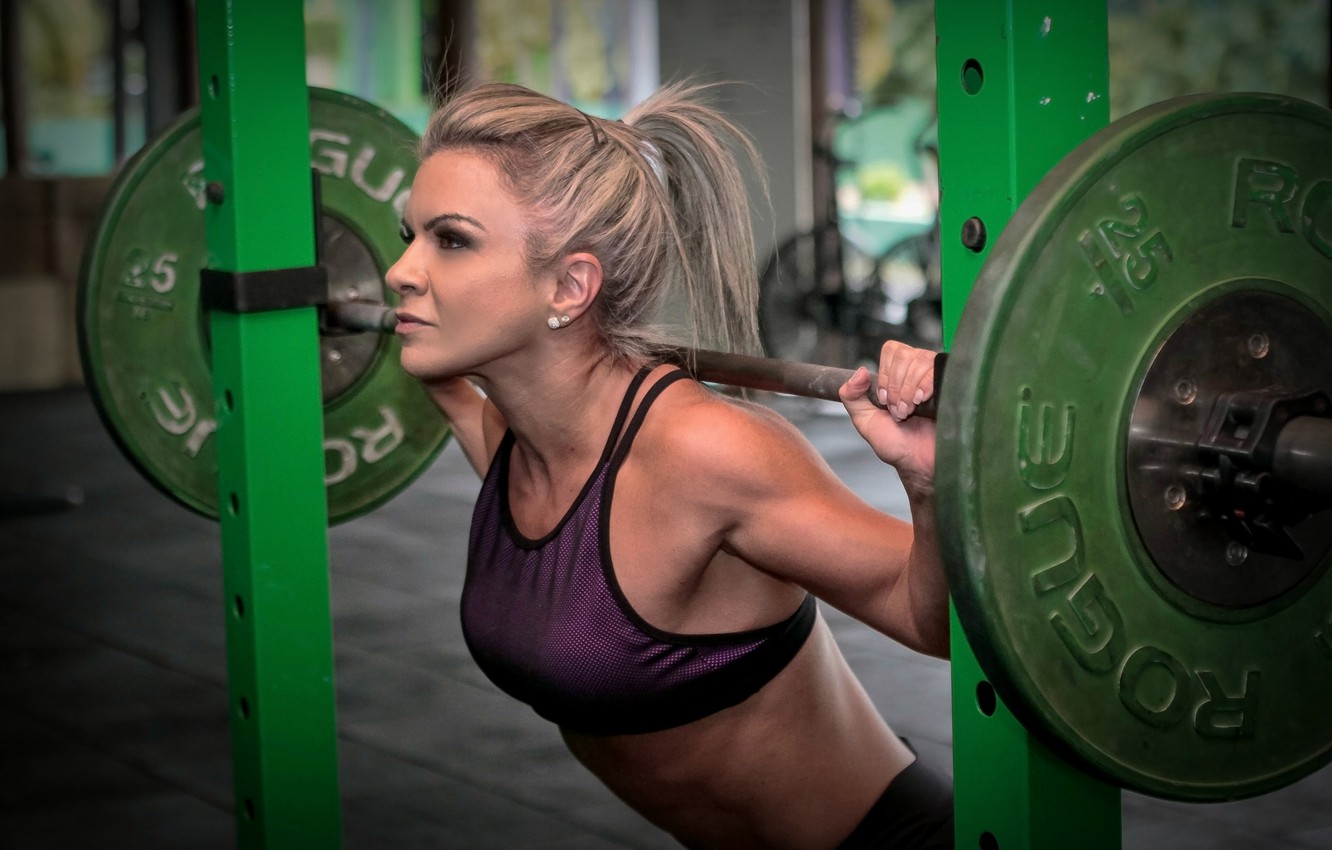 Blonde Women Weightlifting Wallpapers