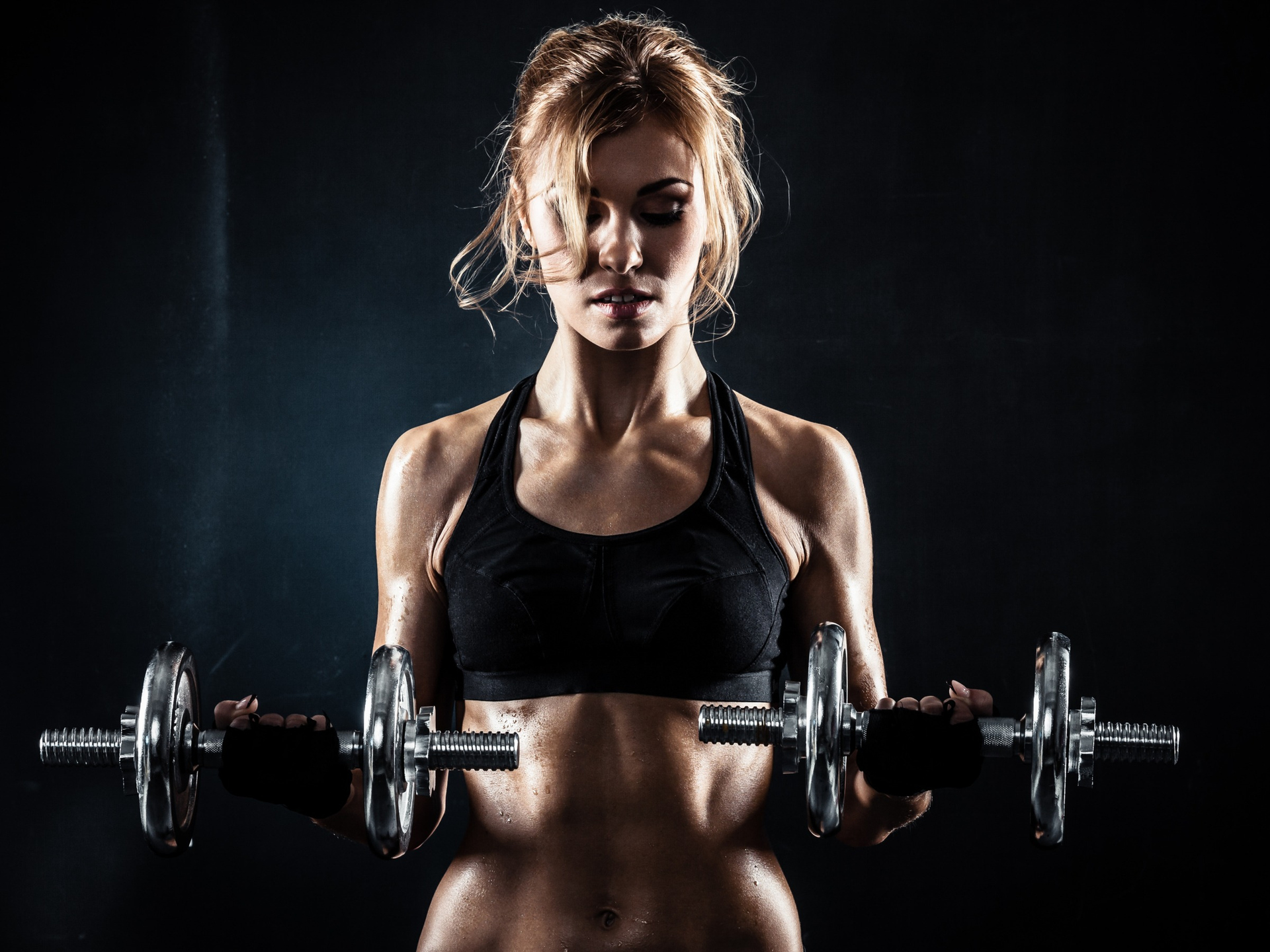 Blonde Women Weightlifting Wallpapers