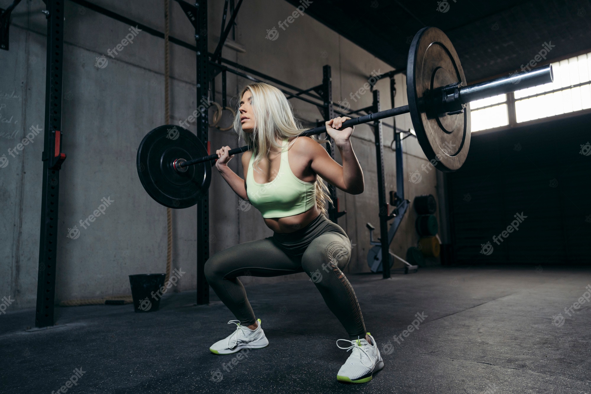 Blonde Women Weightlifting Wallpapers