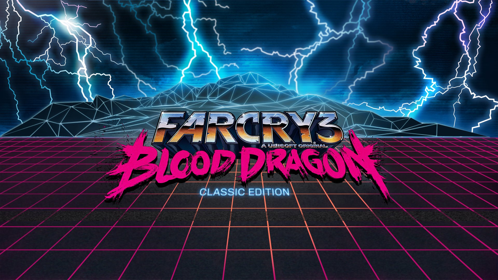 Blood Dragon Background