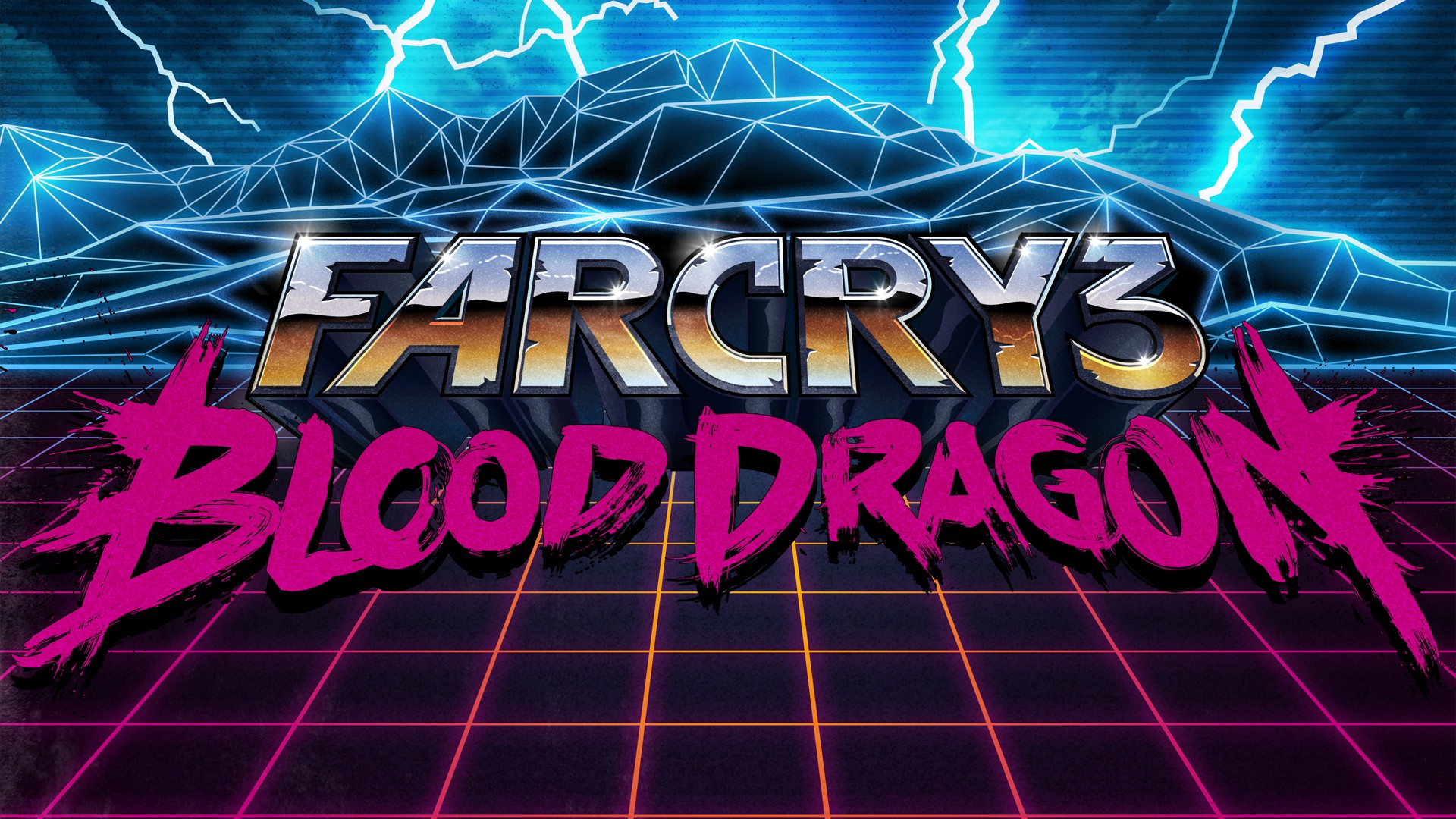 Blood Dragon Background