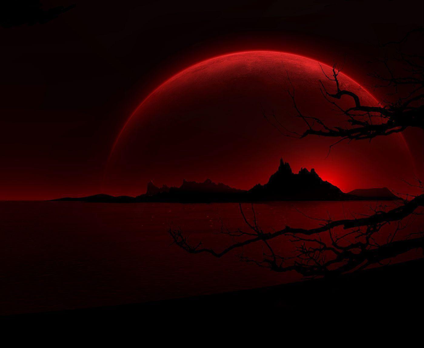 Blood Moon 4K Wallpapers