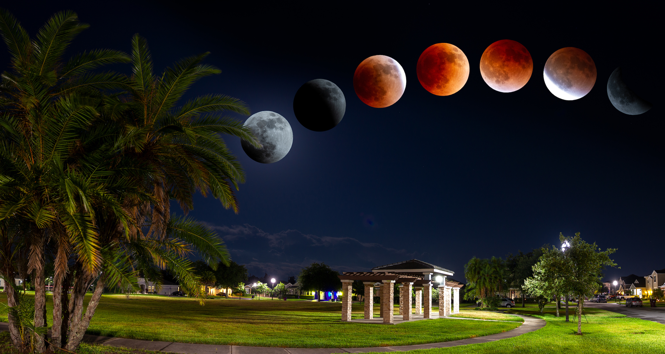 Blood Moon Night Photography Wallpapers