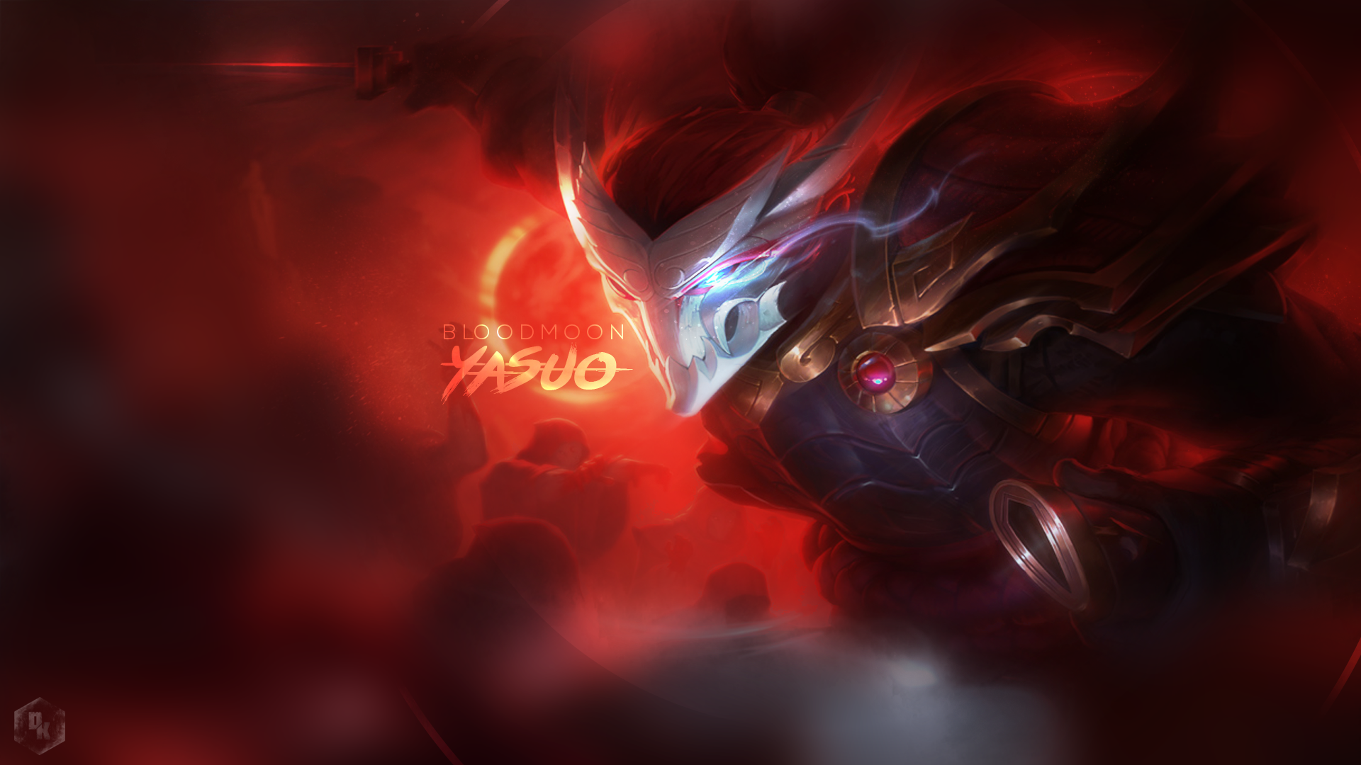 Blood Moon Yasuo Splash Art Wallpapers