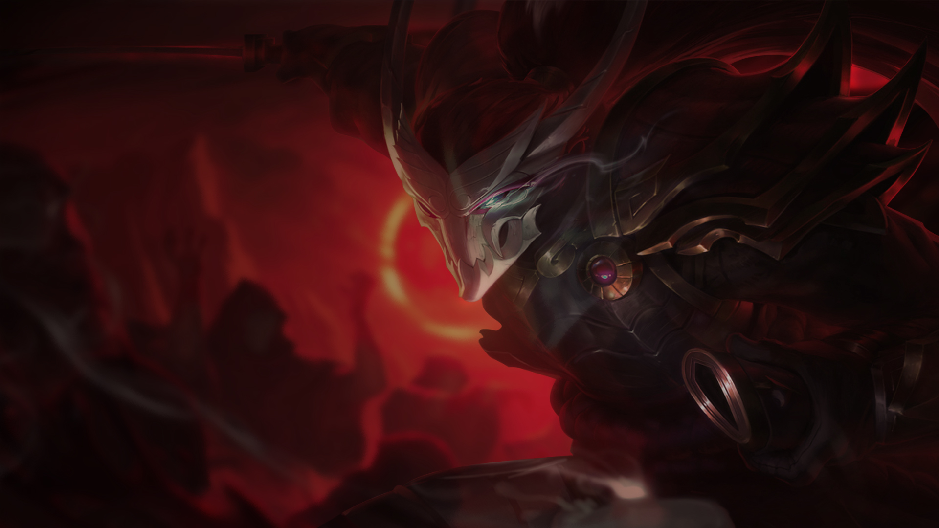 Blood Moon Yasuo Splash Art Wallpapers