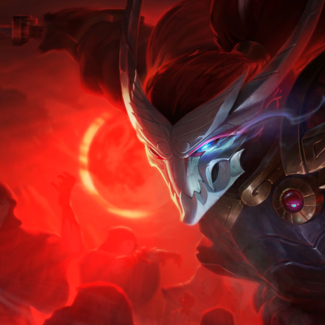 Blood Moon Yasuo Splash Art Wallpapers