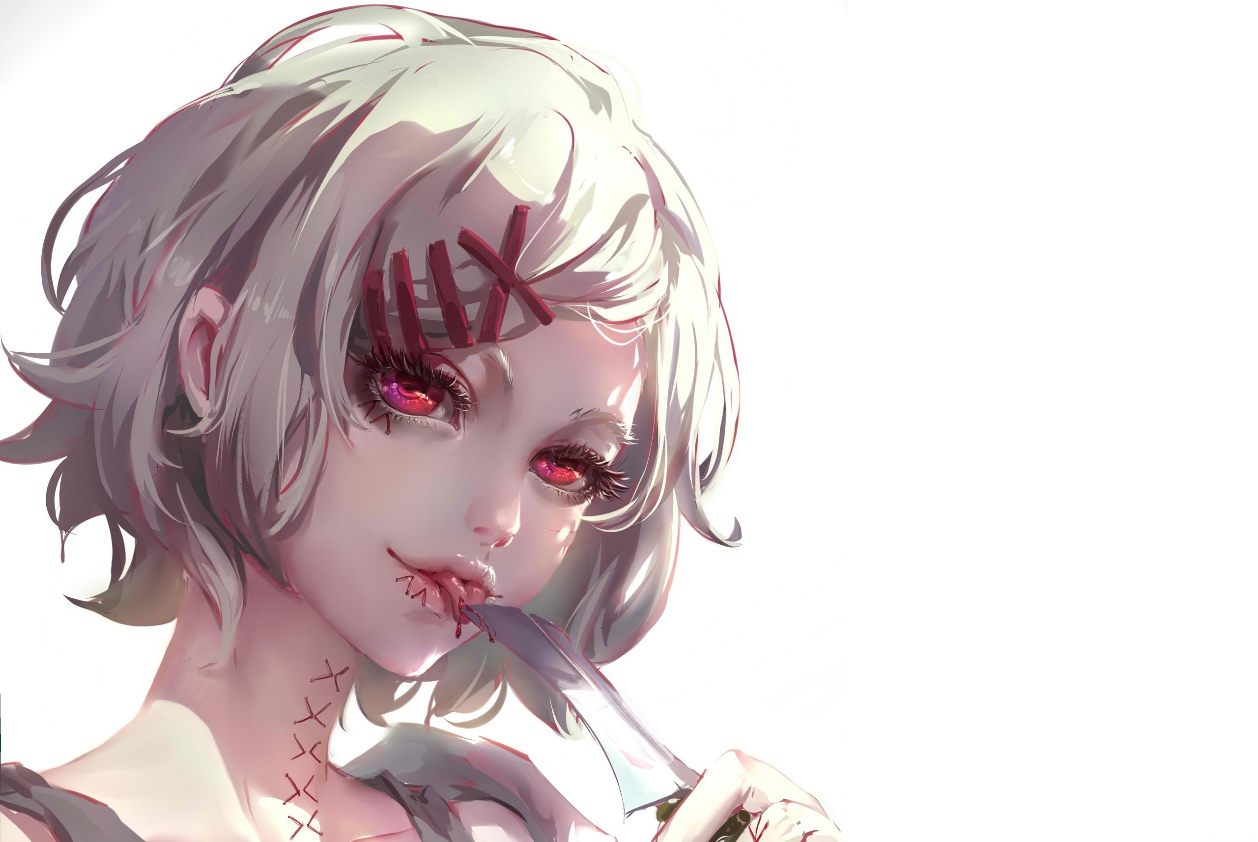 Bloody Anime Girl Wallpapers