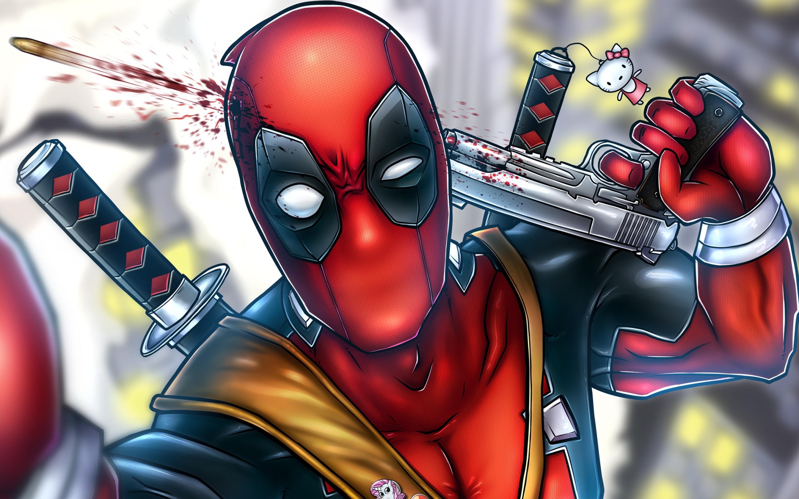 Bloody Deadpool Wallpapers