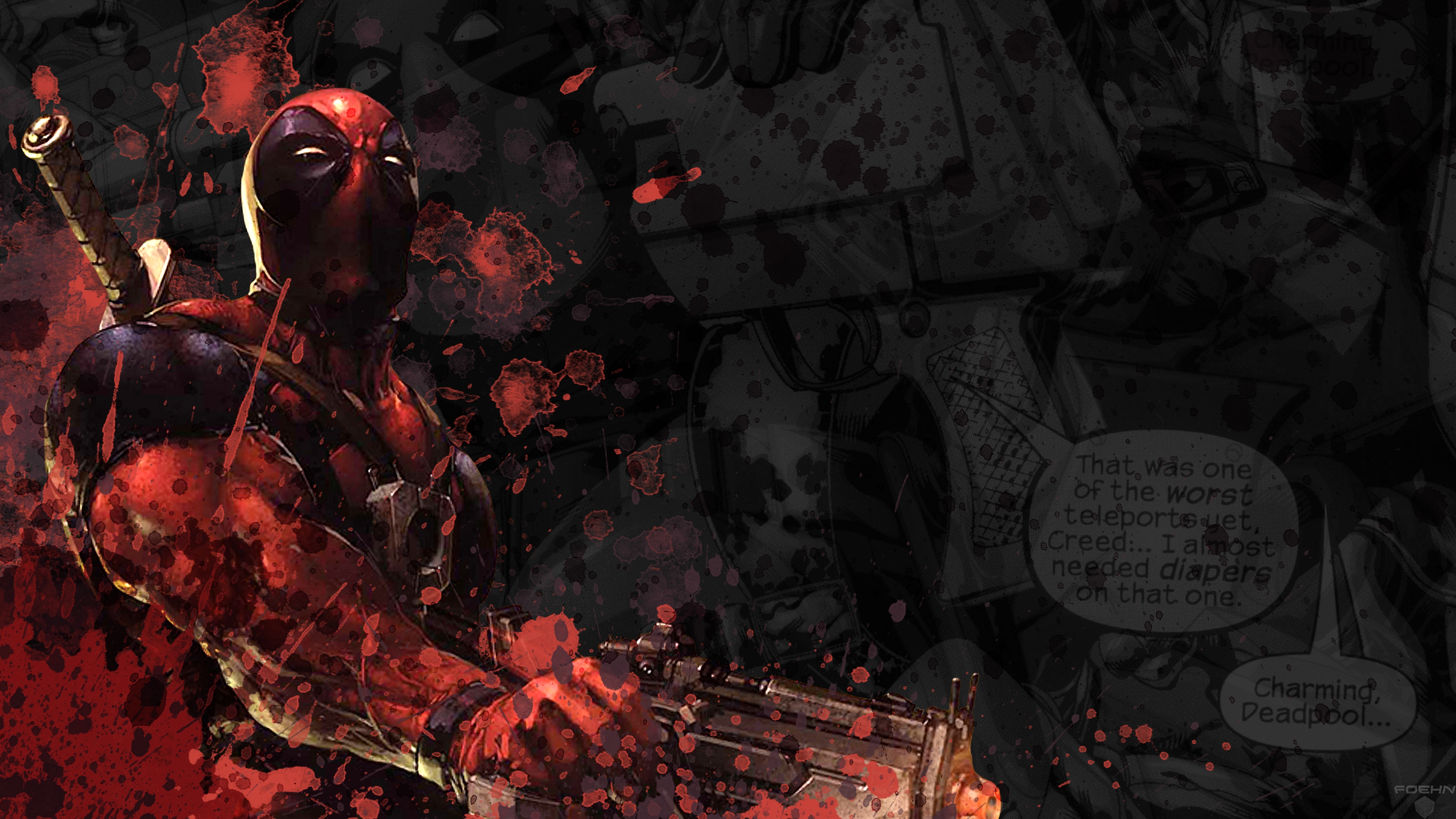 Bloody Deadpool Wallpapers