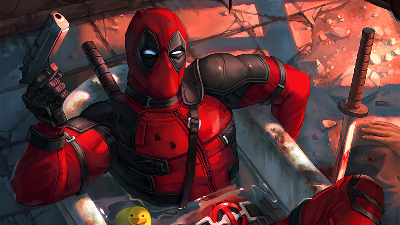 Bloody Deadpool Wallpapers