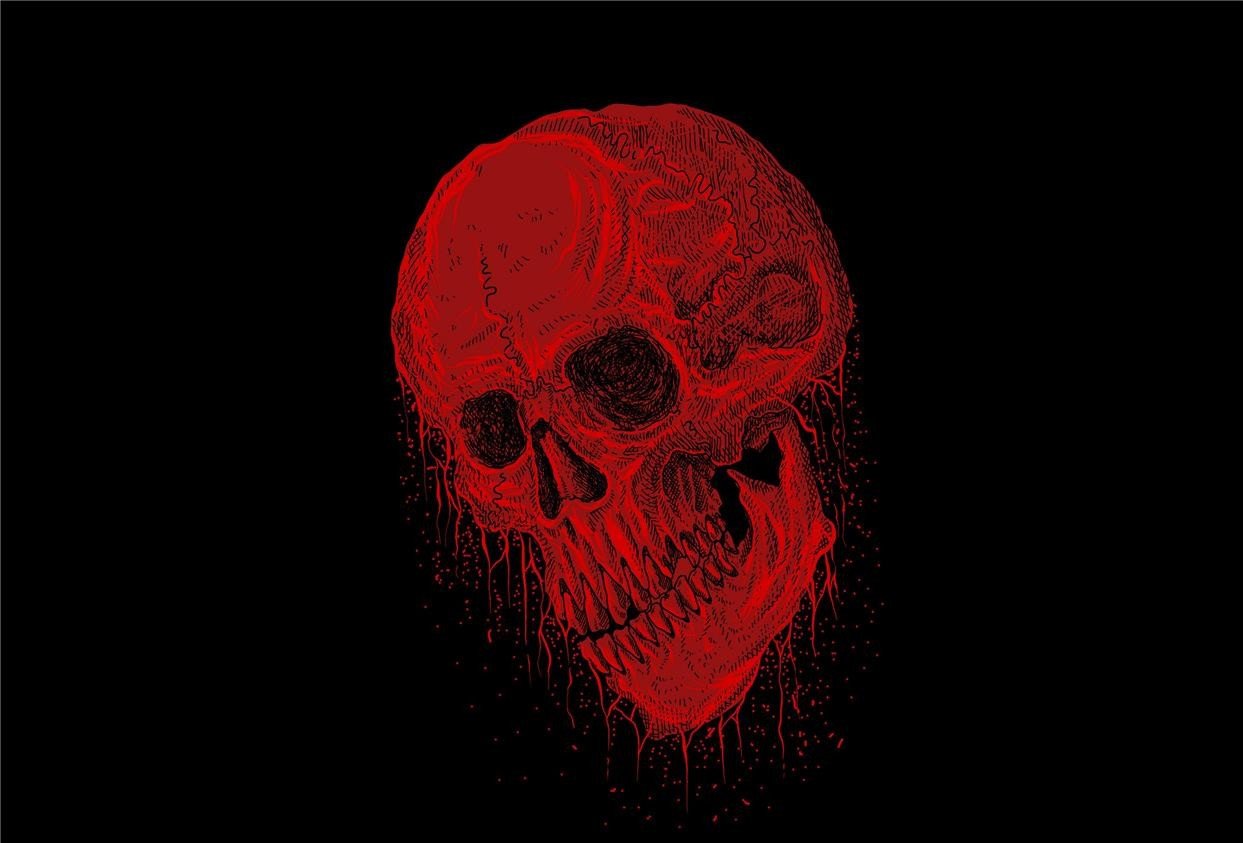 Bloody Skull Wallpapers