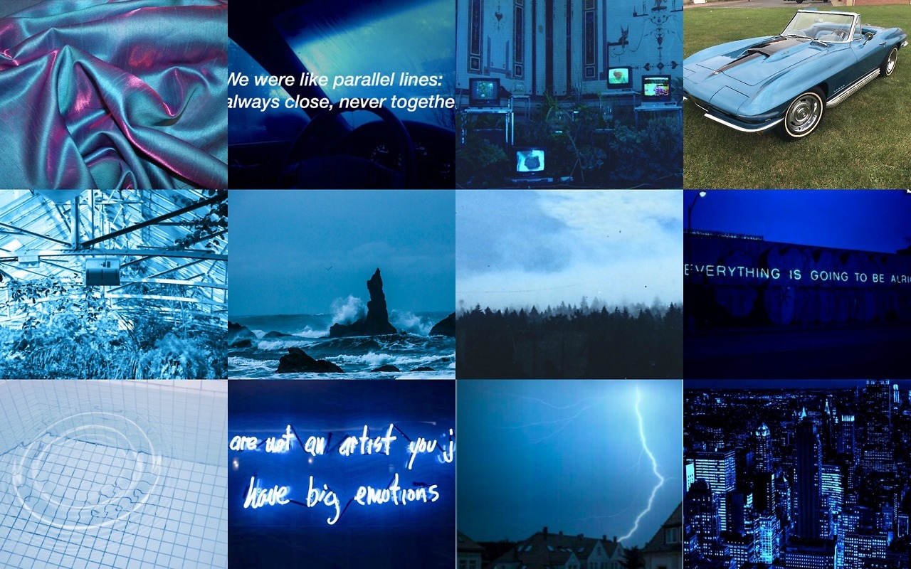 Blue Aesthetic Laptop Wallpapers