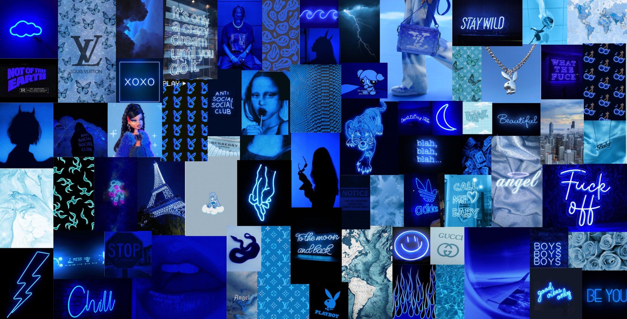 Blue Aesthetic Laptop Wallpapers