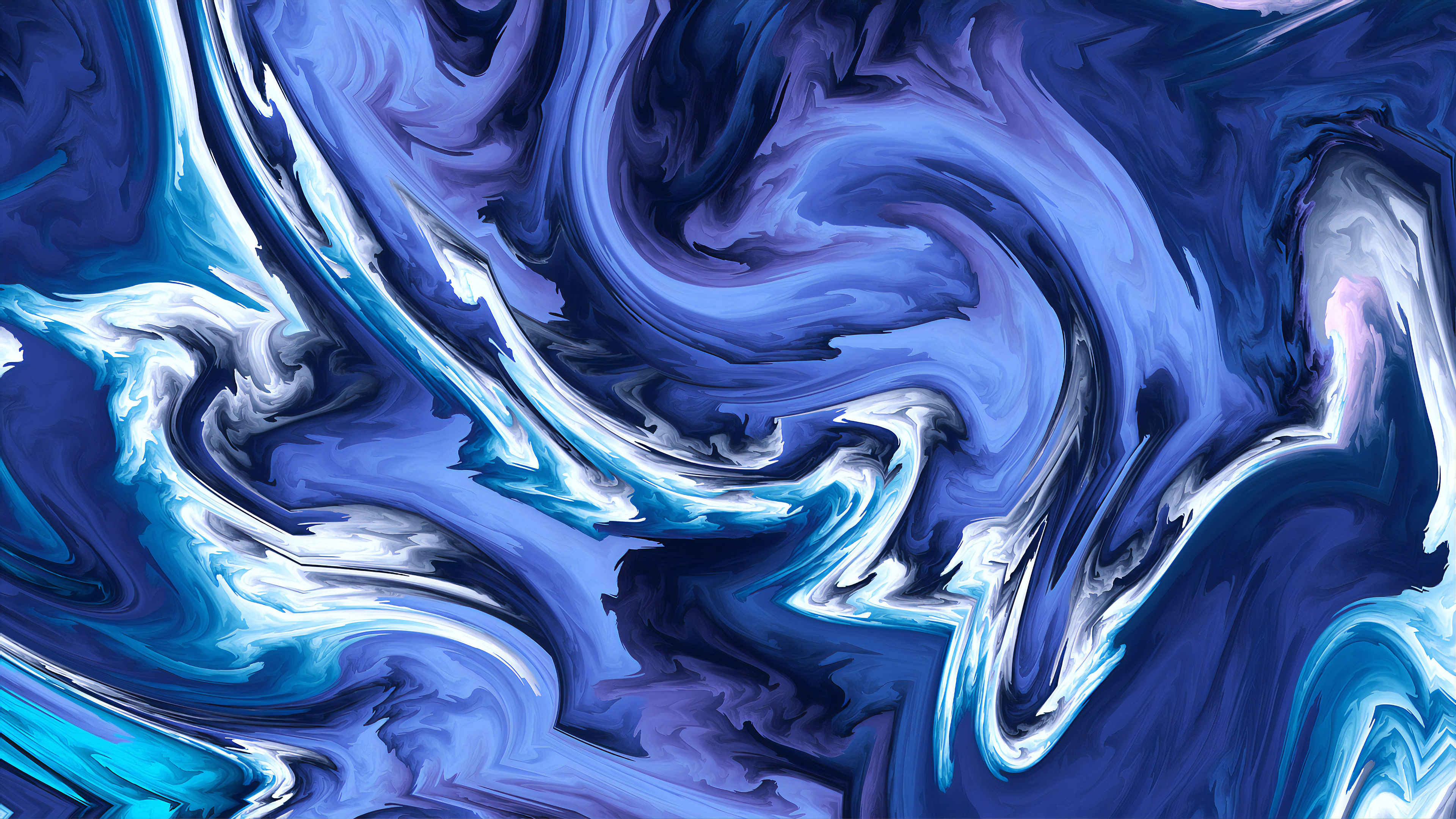 Blue Agate Artwork Wallpapers