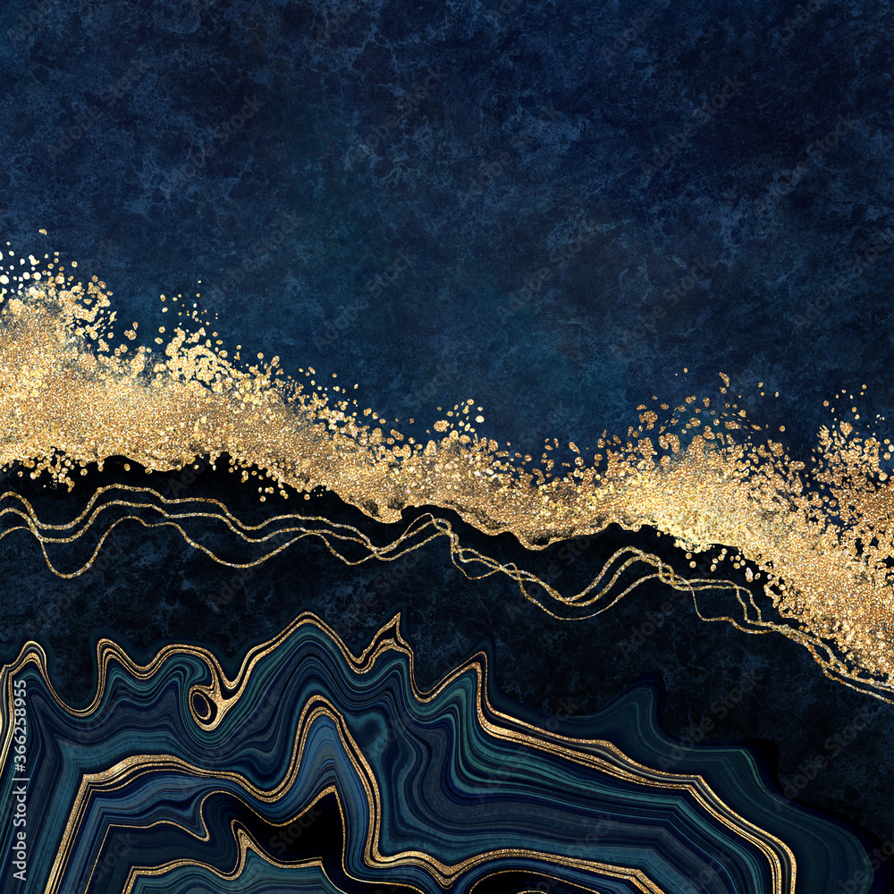 Blue Agate Artwork Wallpapers