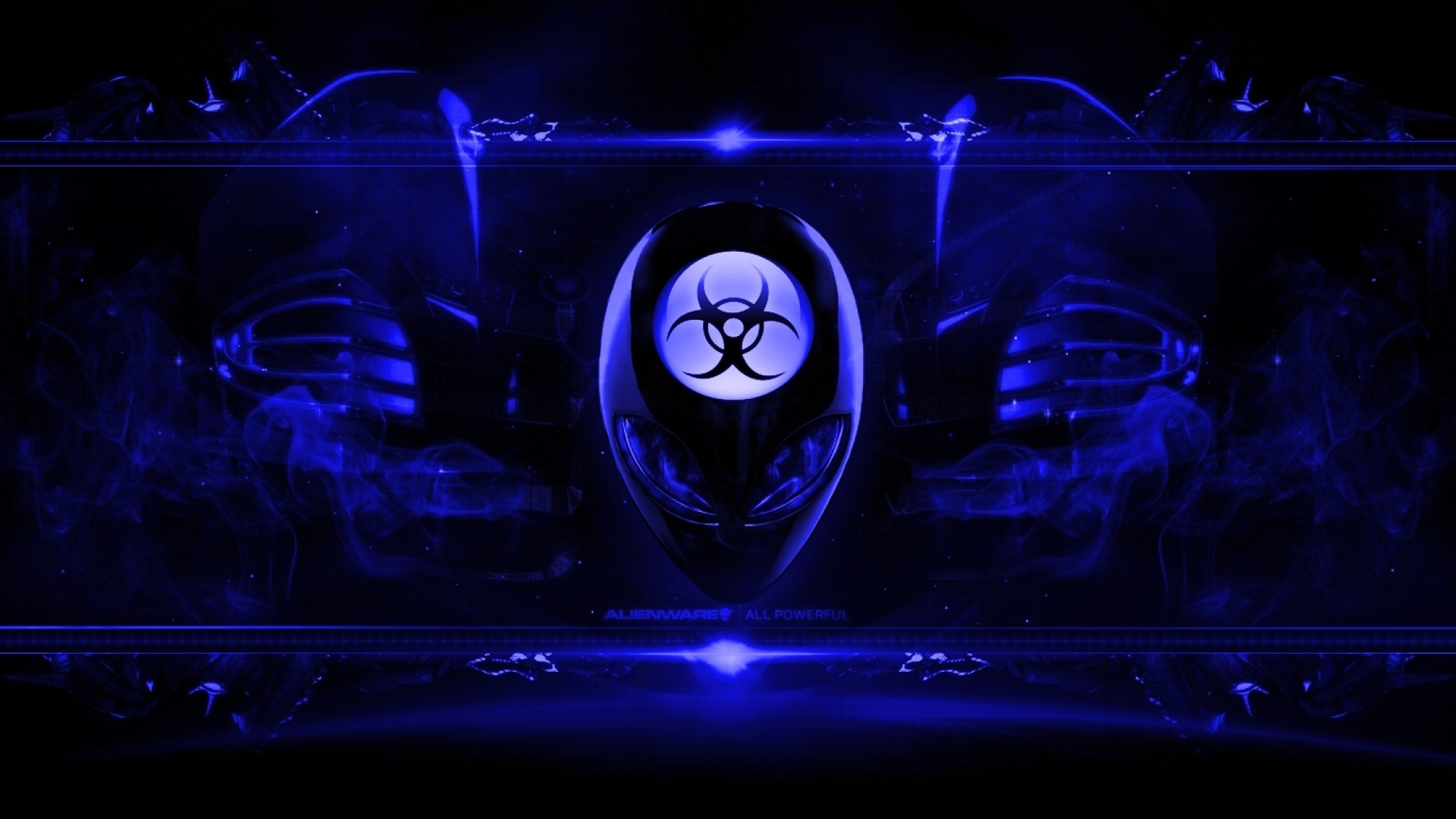 Blue Alienware Wallpapers