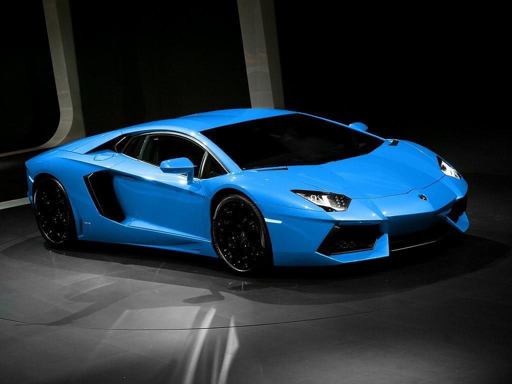 Blue And Black Lambo Wallpapers