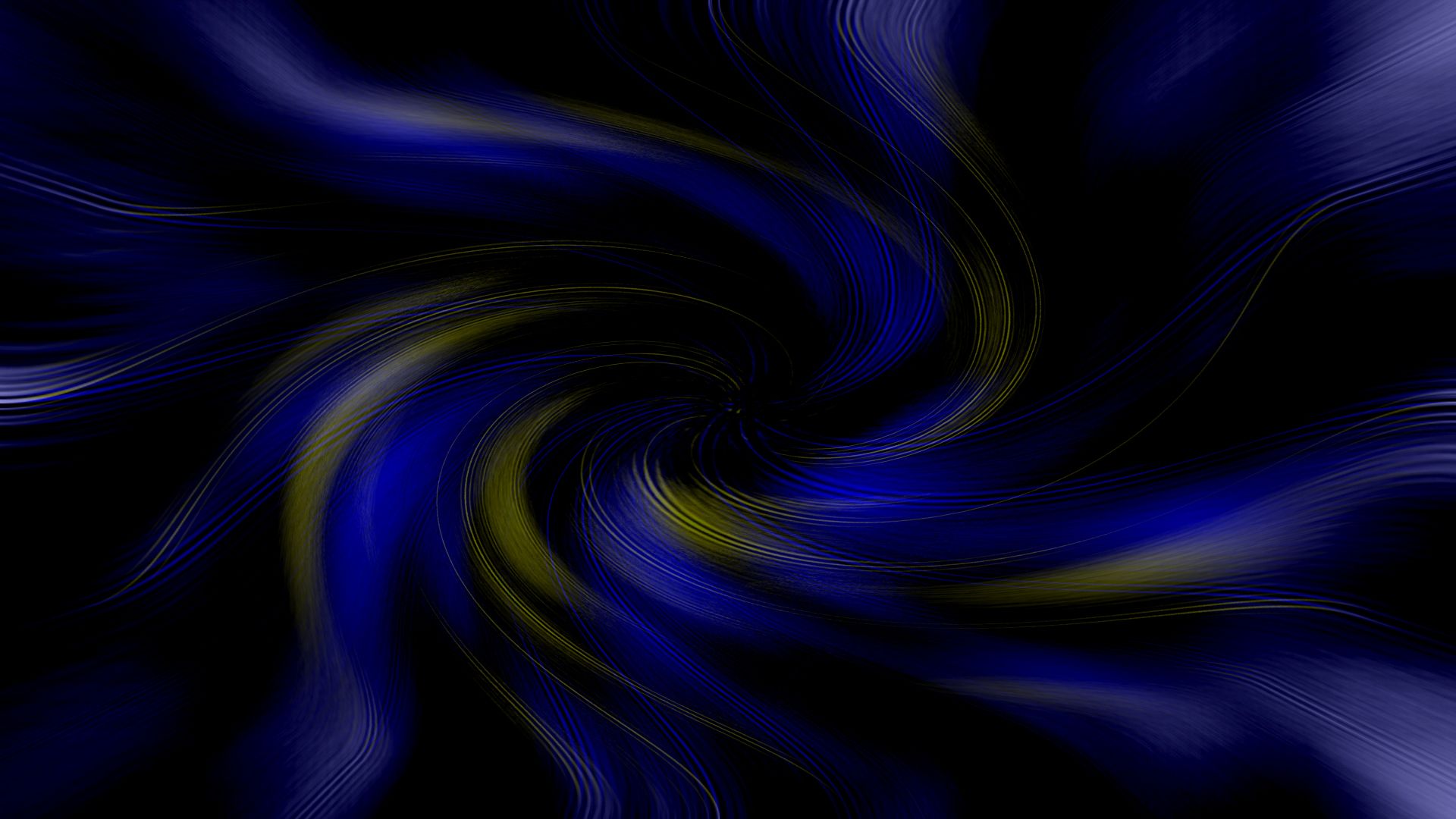 Blue And Gold Abstract Background