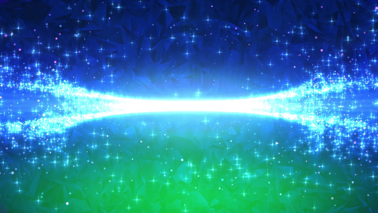 Blue And Green Galaxy Background