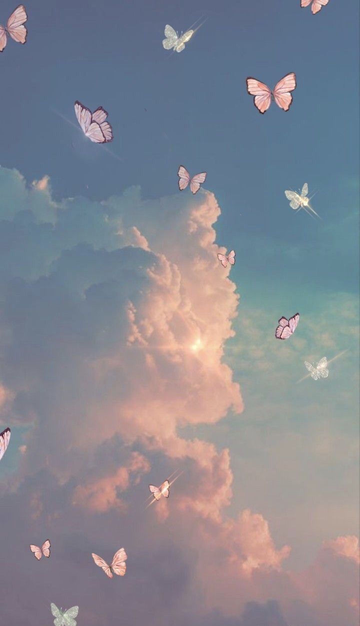 Blue And Pink Butterfly Wallpapers