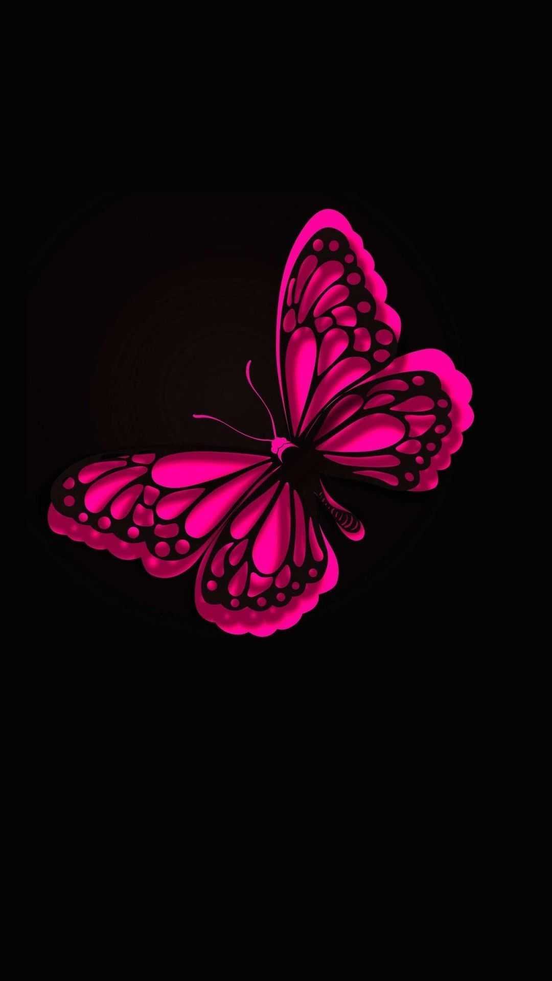 Blue And Pink Butterfly Wallpapers