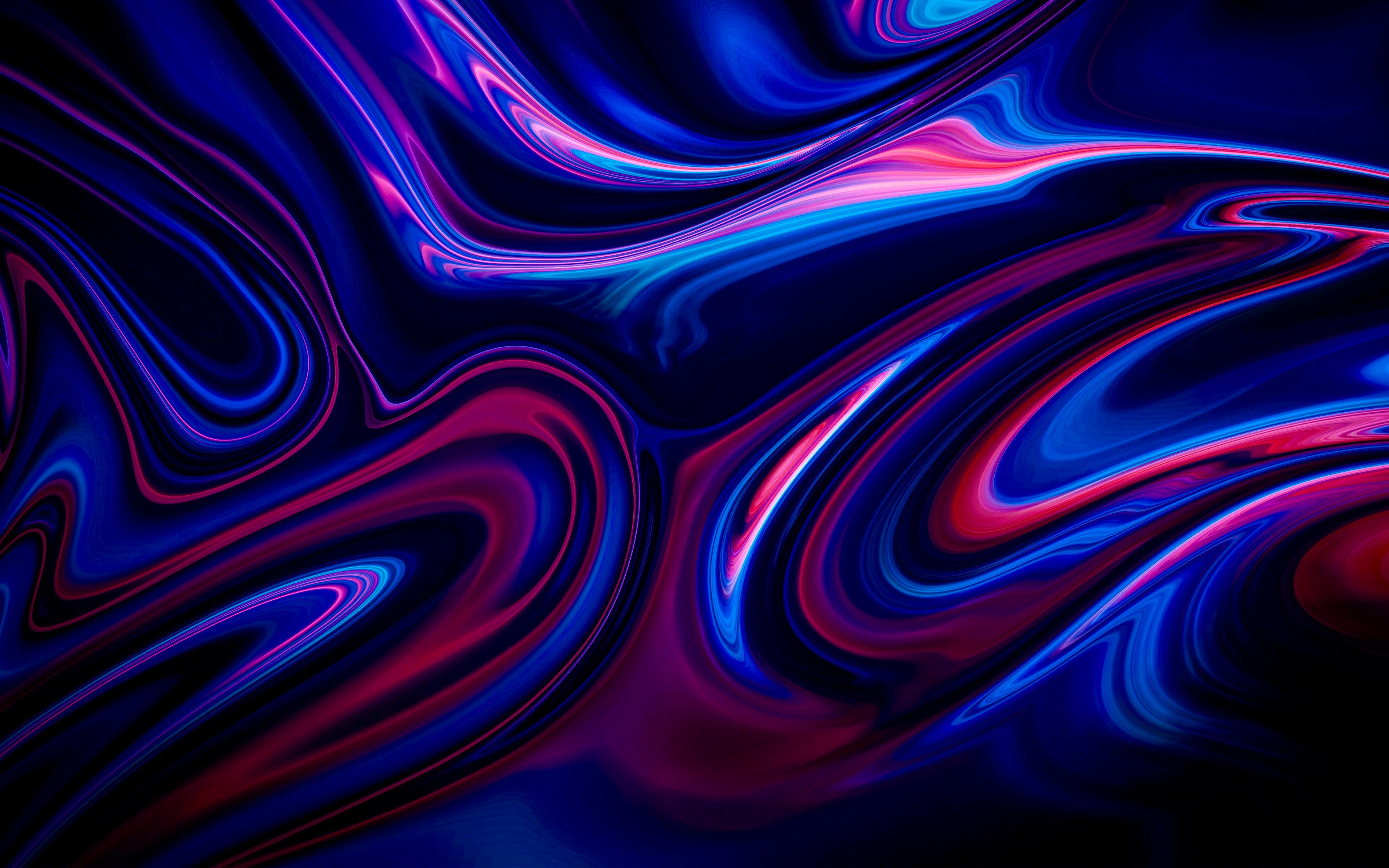 Blue And Purple Art Wallpapers