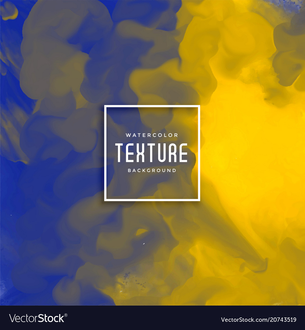 Blue And Yellow Abstract Background