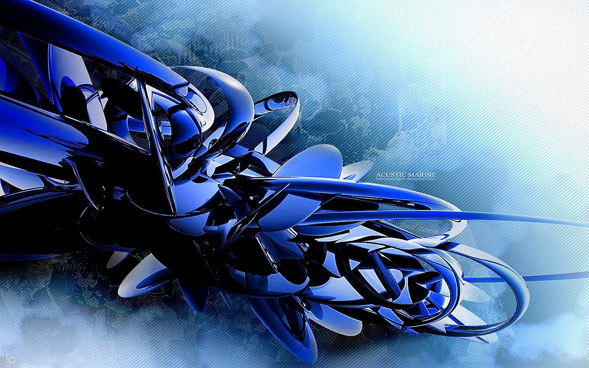 Blue Art Wallpapers